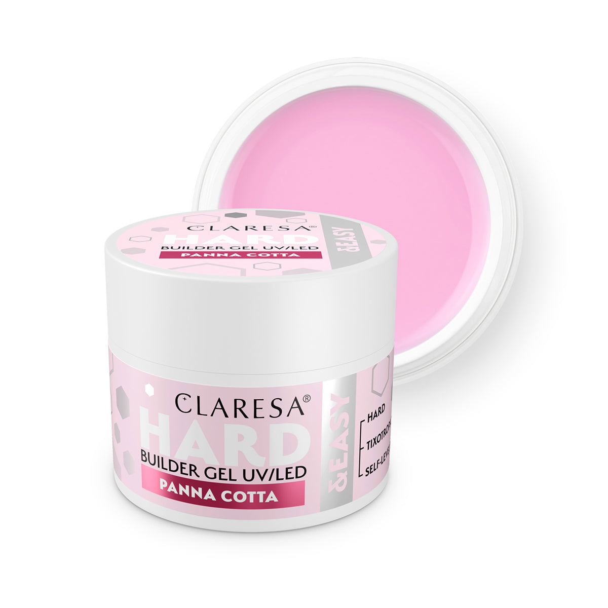 CLARESA HARD&EASY GEL COSTRUTTORE PANNA COTTA 12g