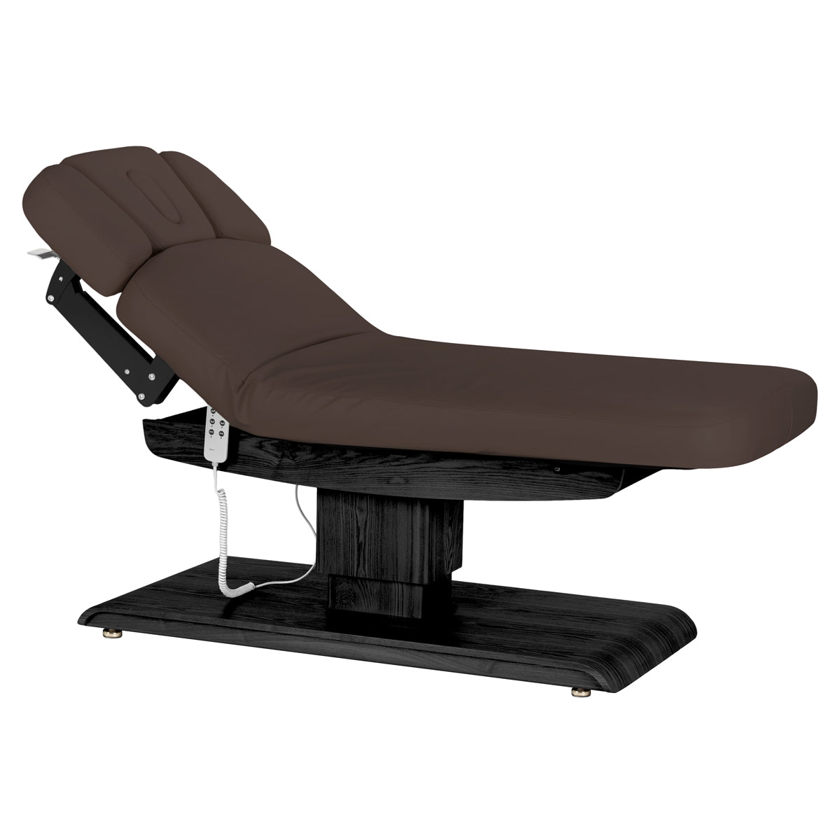 SPA lounger Sillon Relax dark brown with black base