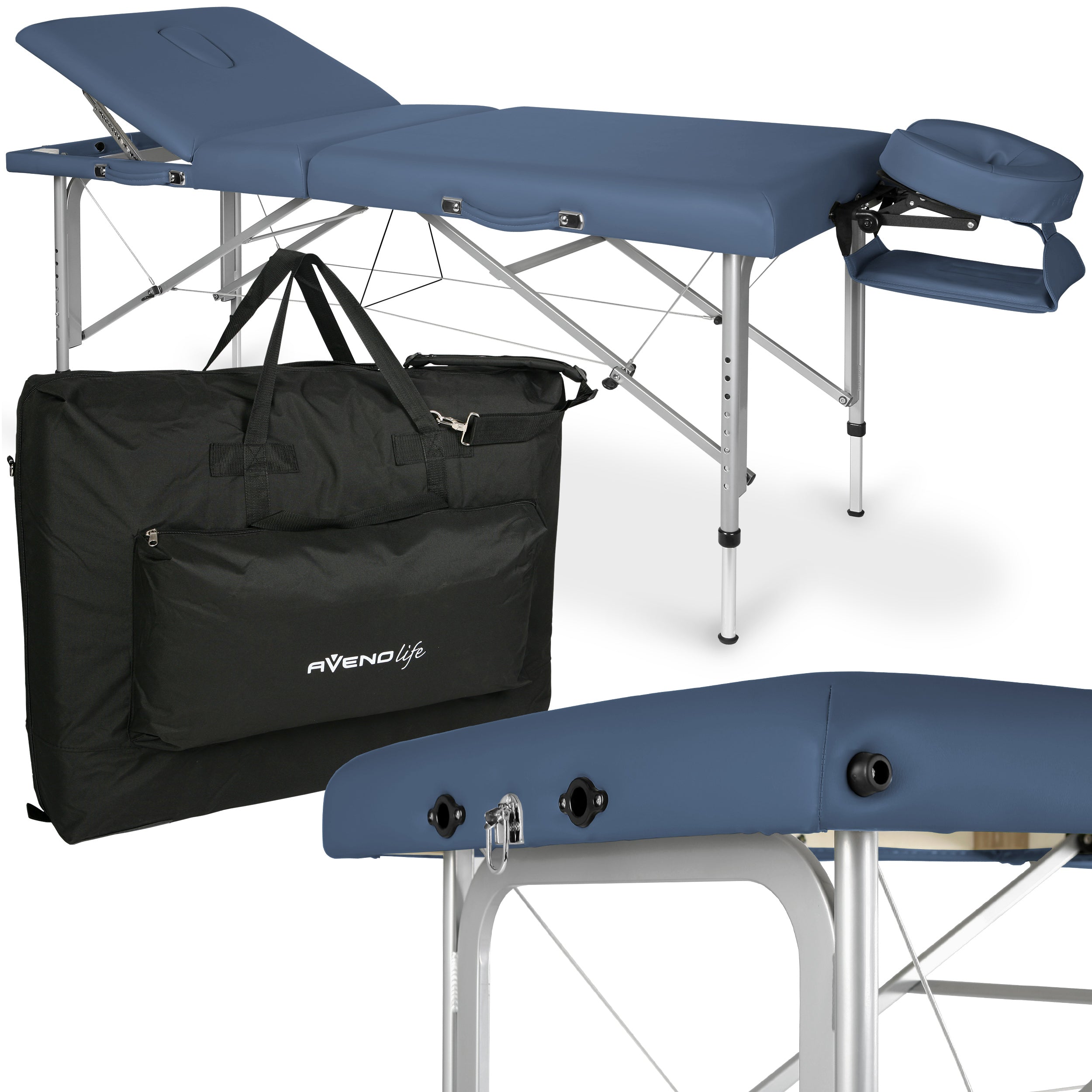 Massage table Vesta Soft Touch K651 Seamist