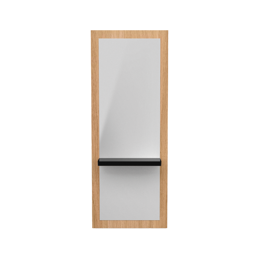 Vertical Oak Hairdressing Console