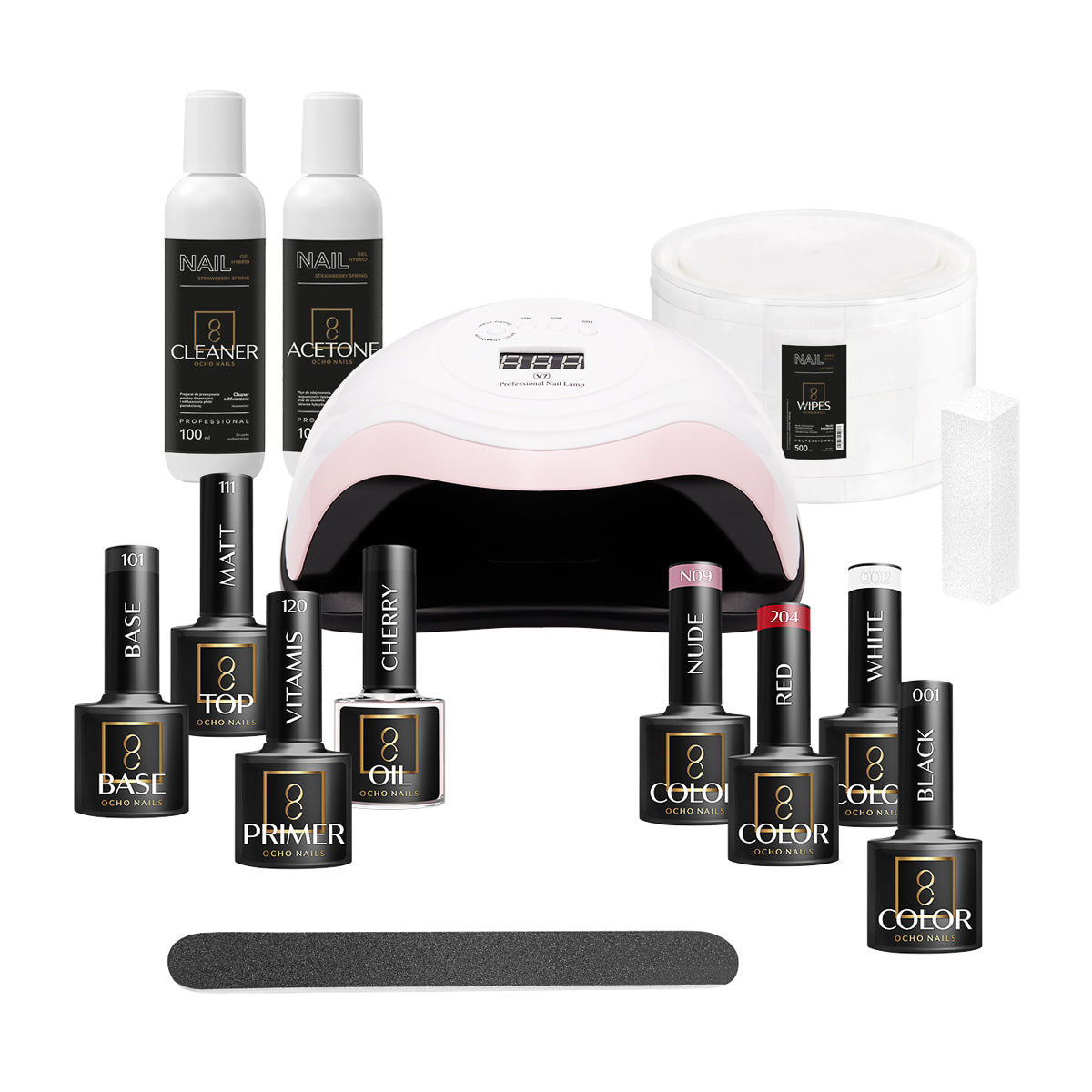 OCHO NAILS kit di avvio ibrido 7